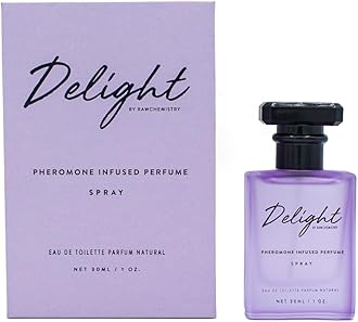 Delight Pheromone Infused Perfume for Women – Women's Perfume Infused with Pheromones – Delight by Raw Chemistry Spray with Feromonas – con Feromonas para Mujer