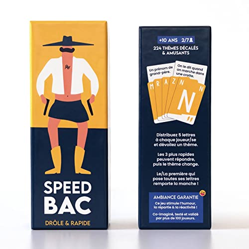 Speedbac - Jeu de société Famille et Amis - Parfait pour Mettre l'ambiance - 2 à 7 Joueurs - Grand Prix du Jouet 2024 – Image 4
