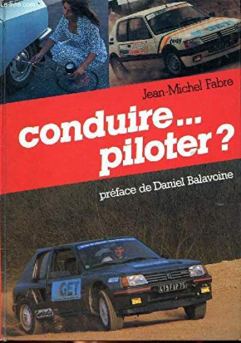 livre Conduire, piloter ?