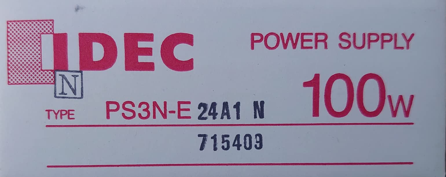 : IDEC PS3N形 スイッチングパワーサプライ PS3N-E24A1N : 産業・研究開発用品