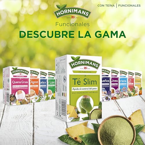 Hornimans Té Slim con Té Matcha | Ingredientes 100% Naturales | 20 bolsitas | Con Teína - imagen 6