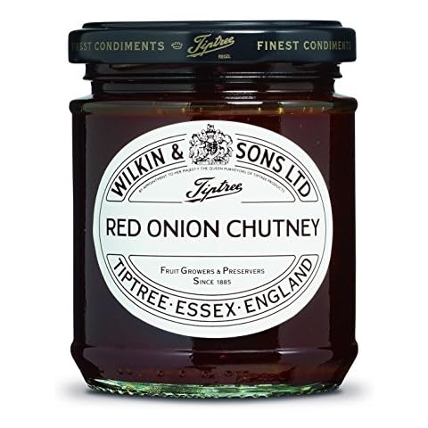 Tiptree Red Onion Chutney for Burgers Cover
