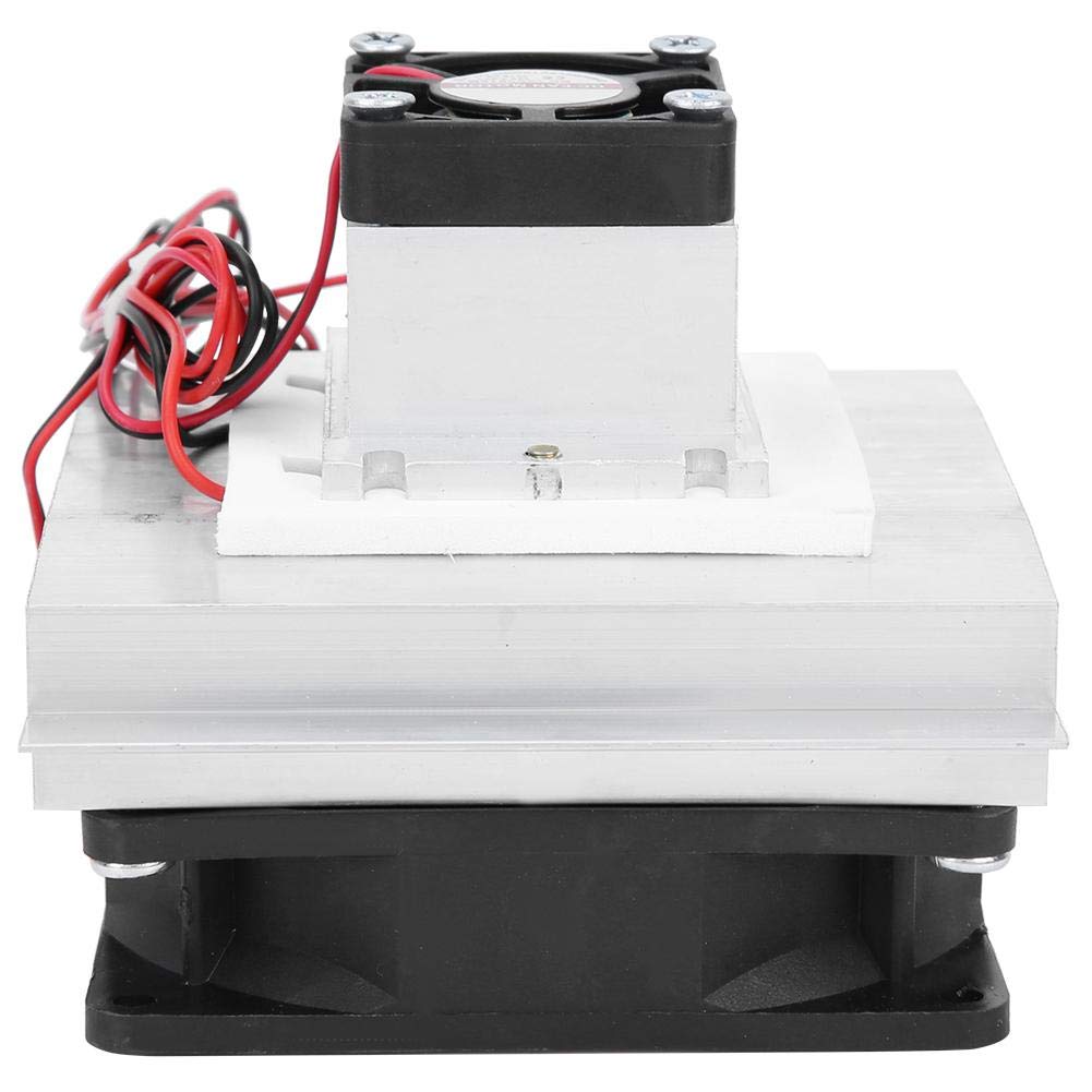 Module de refroidissement thermoélectrique Peltier 60 W XD-35 à refroidissement par air avec dissipateur thermique - Kit DIY pour petits espaces (With Cold End Fan)