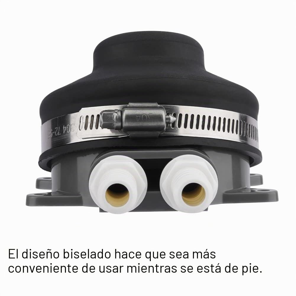 Bomba de pie, bomba de agua de pie marina, lavabo RV Yacht WC prensa de pie bomba
