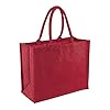 Westford Mill W407 Classic Jute Shopper Bag - Eco-Friendly & Stylish #4