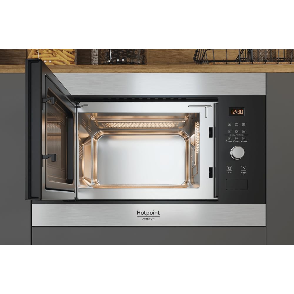 Microonde da incasso Hotpoint: colore inox, - MF25G IX HA