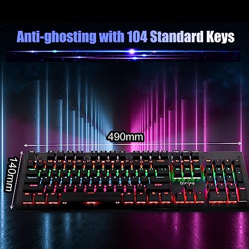 Teclado Mecánico Estinkyswx15bnaz-BR USB Full size miniatura 4