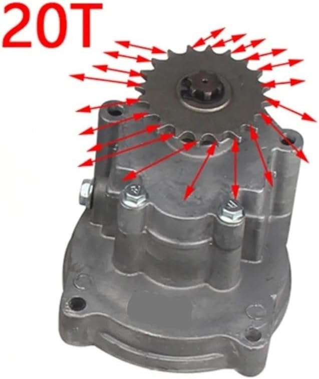 40-5 6 Engine Gearbox Transmission Fit for 43 49CC Motorcycle Accessories Small Off Road ATV Four(20T)