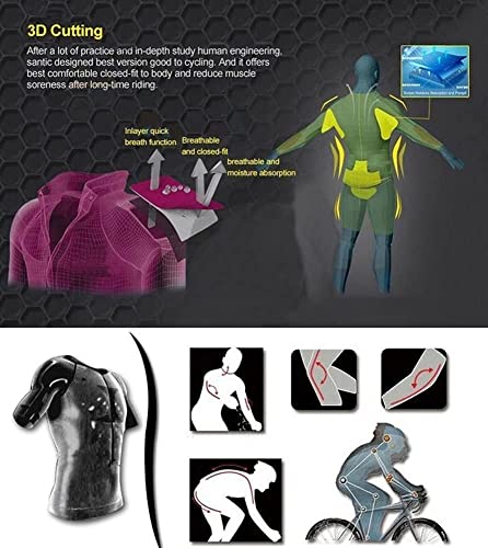 Camisa de ciclismo feminina Macacão de triatlo feminino ciclismo ciclismo macacão mangas compridas u