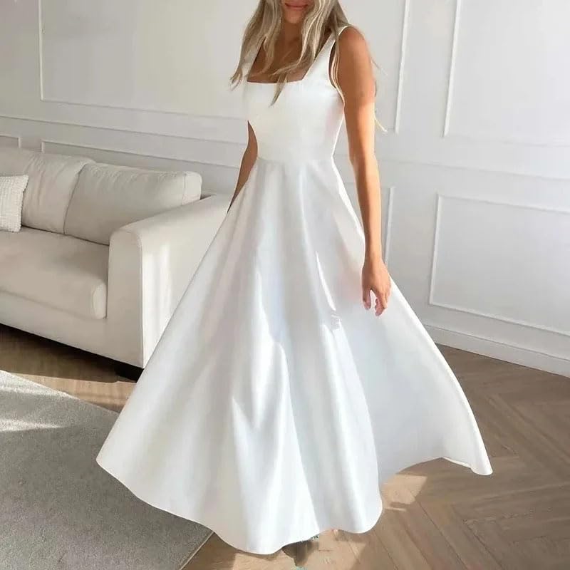 Robe longue de plage pour des vacances d'été romantiques - 6