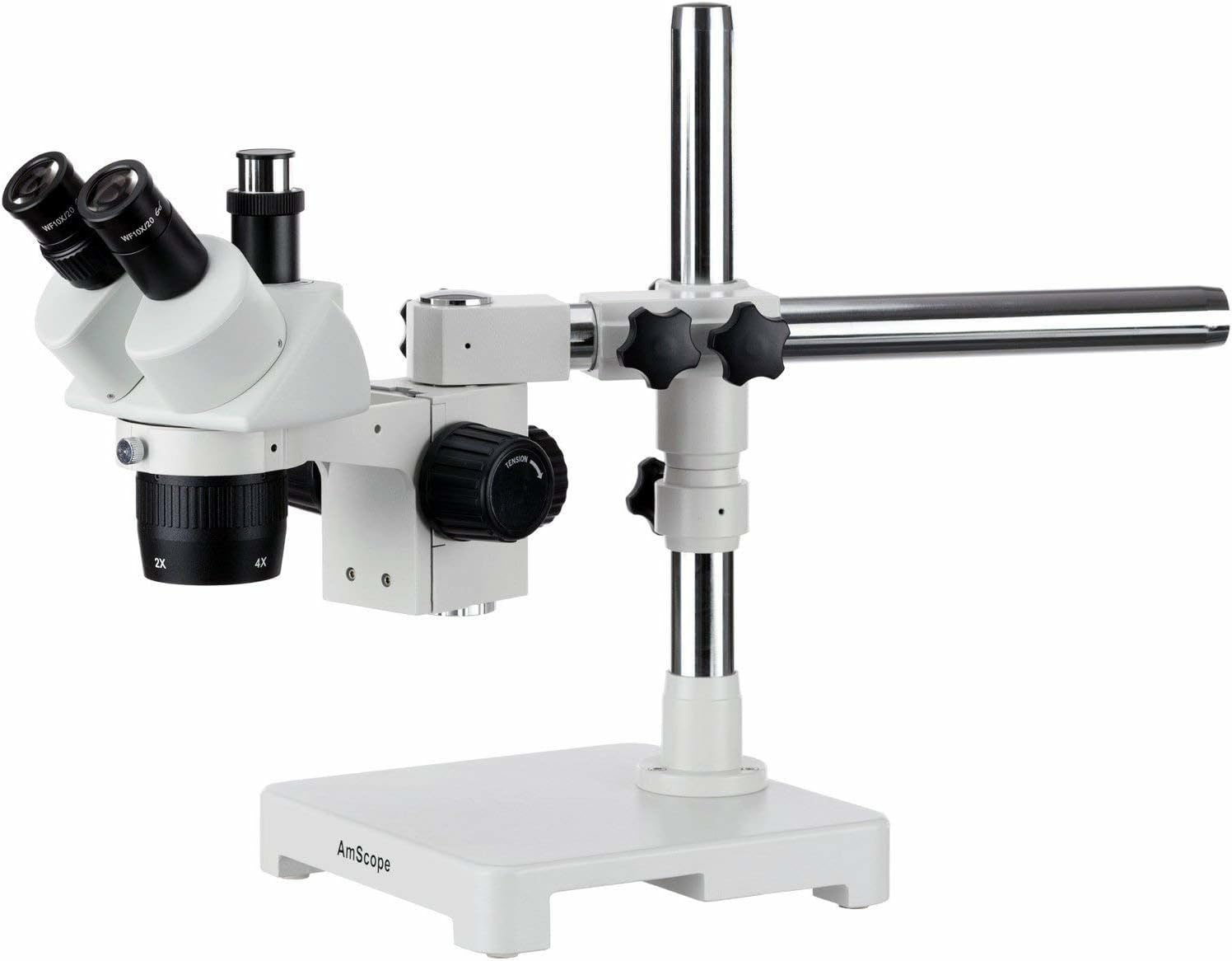 AmScope SW-3T24X Trinocular Stereo Microscope, WH10x Eyepieces