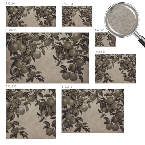 Impression de haute qualité pour ce revêtement intissé décoration premium