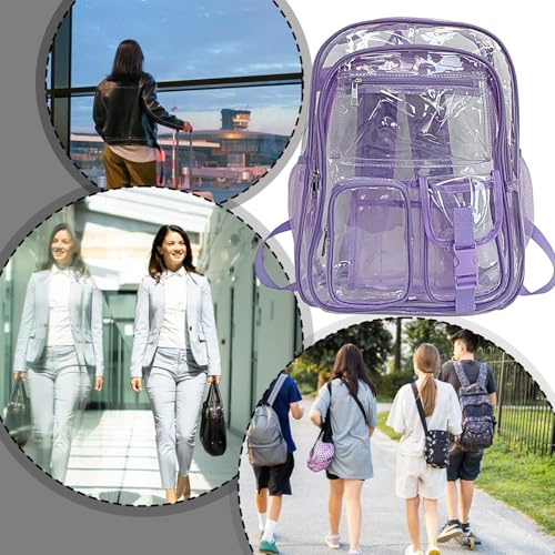 Mochila transparente para evitar pérdidas de material y agilizar accesos 6