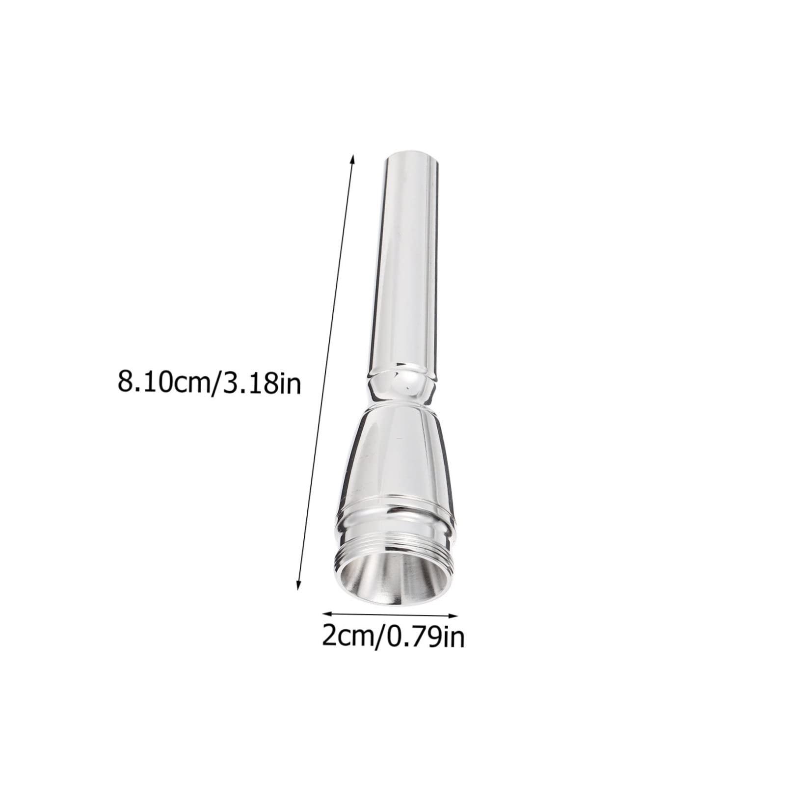 Embouchure Argenté Trompette Pièces en 7 Laiton