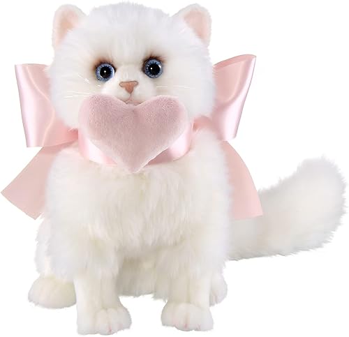 Bearington Pretty Kitty - Gato de peluche, 10 pulgadas