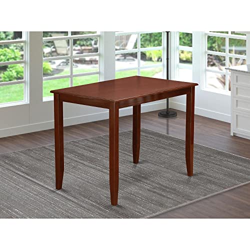 East-West-Furniture-BUT-MAH-T-Buckland-Rectangle-Counter-Height-Dining-Table-for-Small-Spaces-30×48-Inch-Mahogany East West Furniture BUT MAH T Buckland Rectangle Counter Height Dining Table for Small Spaces 30×48 Inch Mahogany