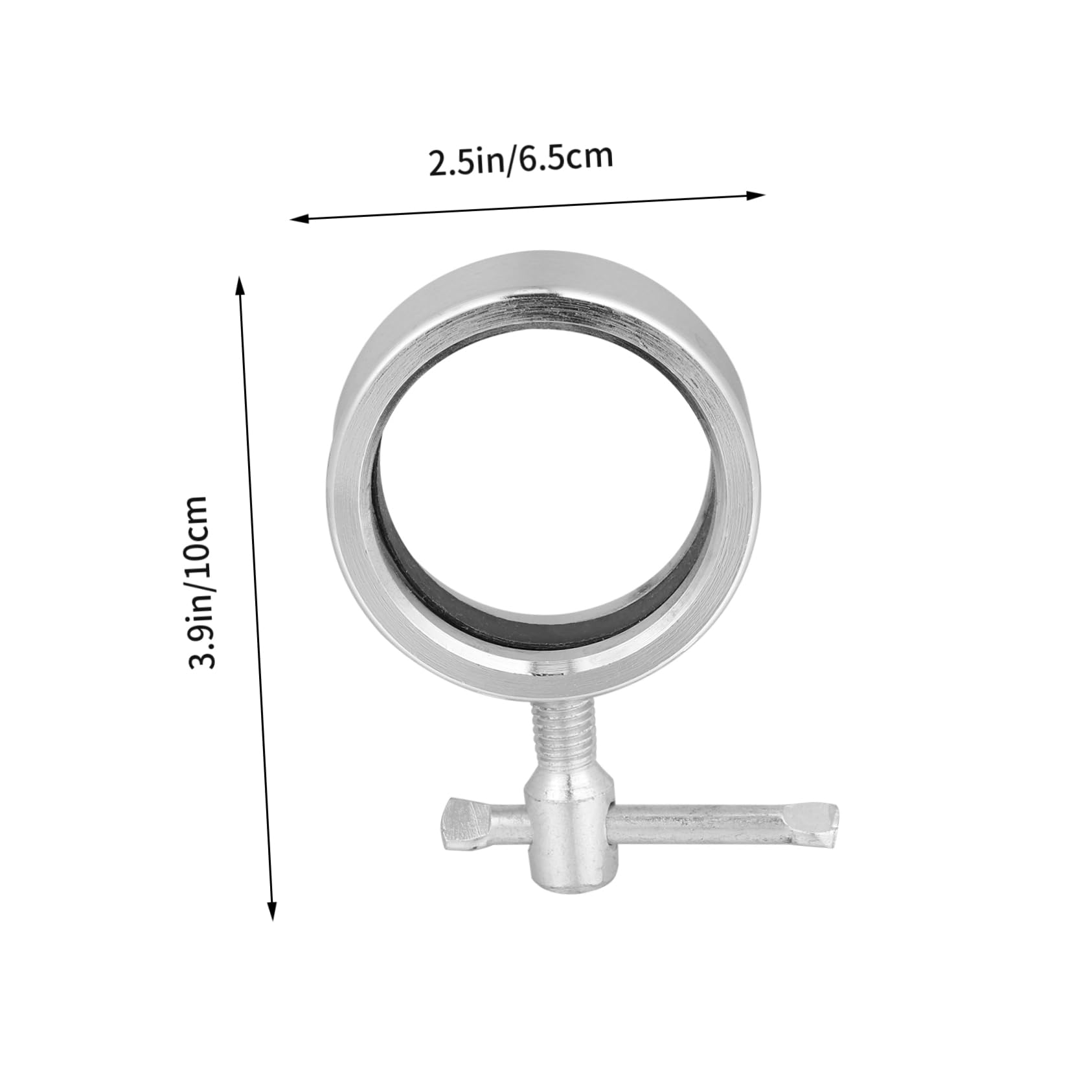 Gogogmee Barbell Collar Clips Alloy Barbell Collars 50mm Exercise Collars Barbell Clip for Strength Training