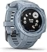 Garmin Instinct (Graphite) Outdoor GPS Watch Power Bundle | with HD Screen Protector Film Pack & PlayBetter Portable Charger | Rugged, Waterproof | Heart Rate, TrackBack | Ultimate Outdoorsman Watch