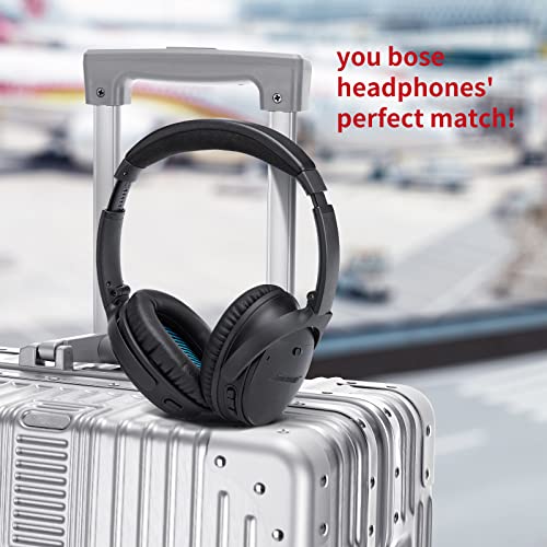 Image of Professional Replacement Bose Headphone Covers, Bose Replacement Headphone Pads for QuietComfort 35 ii /QC35 /QC25 /QC2 /QC15 /Ae2 /Ae2i /Ae2w /SoundTrue & SoundLink, by Krone Kalpasmos - Blue