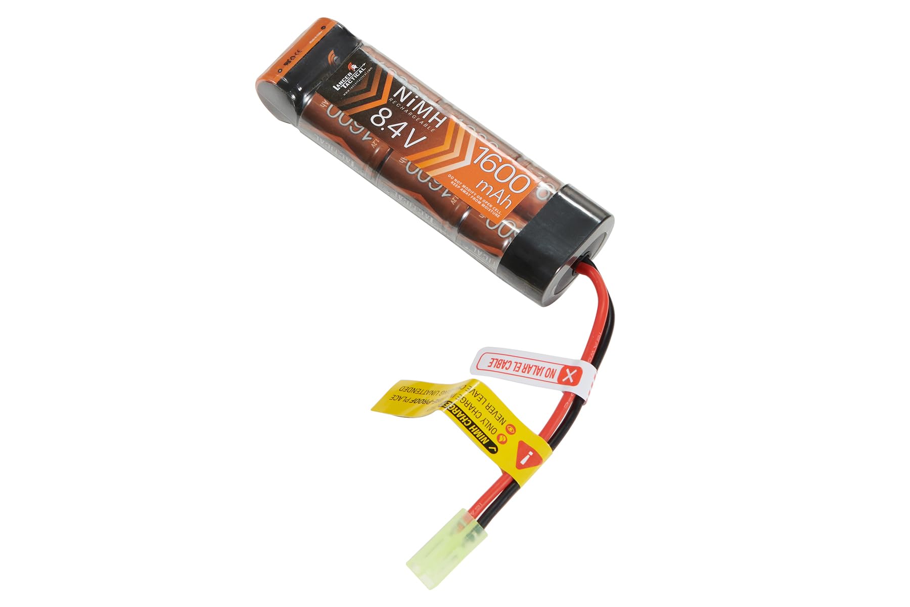 Amazon.com: Lancer Tactical Airsoft Battery 8.4V NiMH Flat Battery