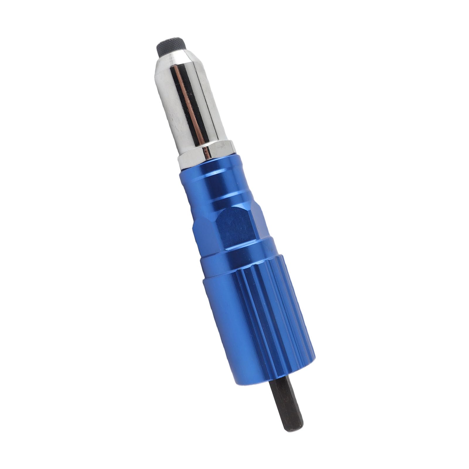 lyrlody Adattatore per Rivettatrice Elettrica, Trapano Convertitore Rivetti, Impugnatura Ergonomica Leggera per Rivetti Ciechi 2,4 3,2 4,0,8 Mm