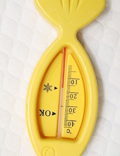 Preisvergleich Produktbild baby Dusche Thermometer Fieberthermometer,Gelb