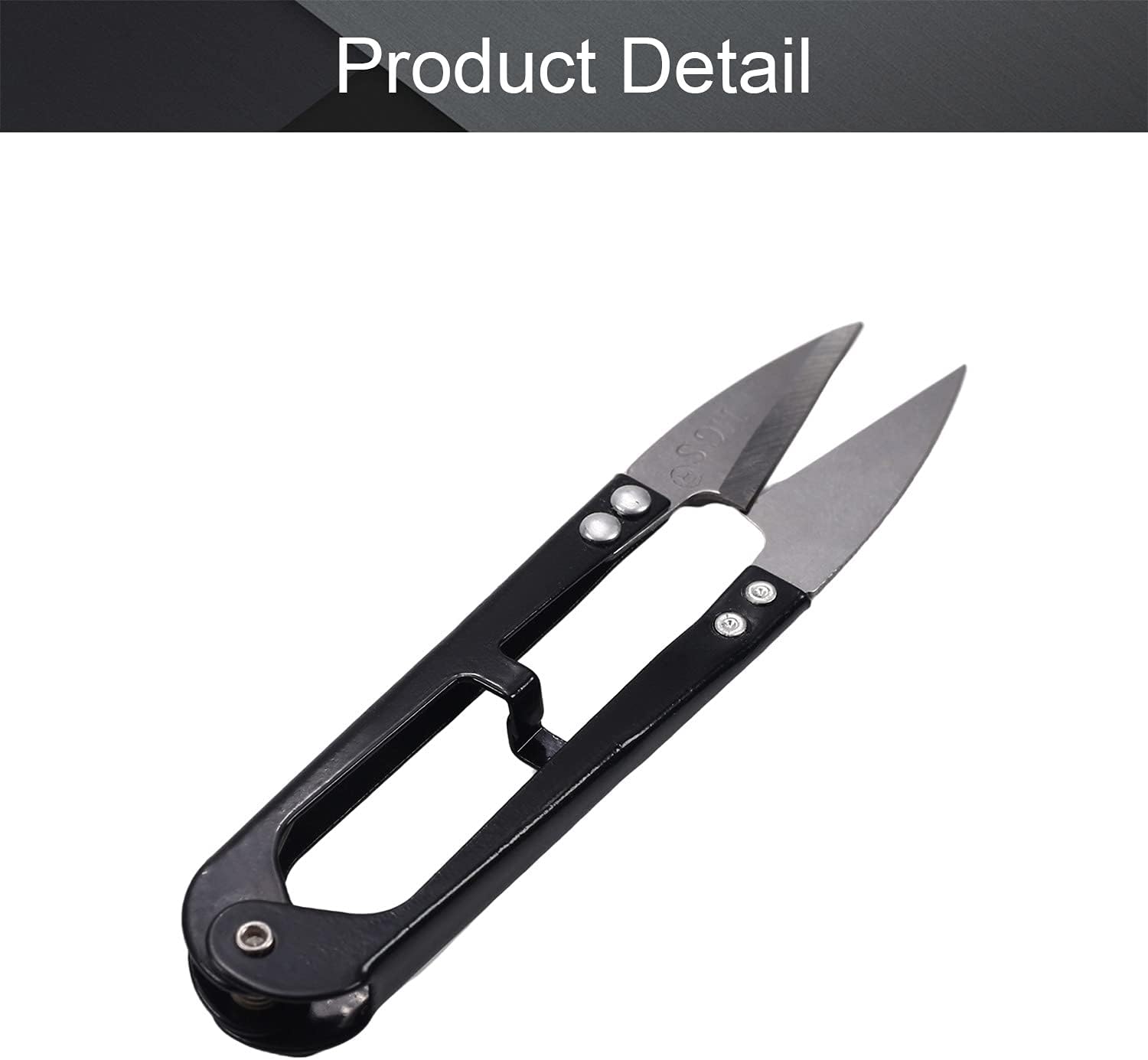 Utoolmart 4.3" Sewing Trimming Scissors Nipper Embroidery Thrum Yarn Fishing Thread Beading Cutter 1 Pcs