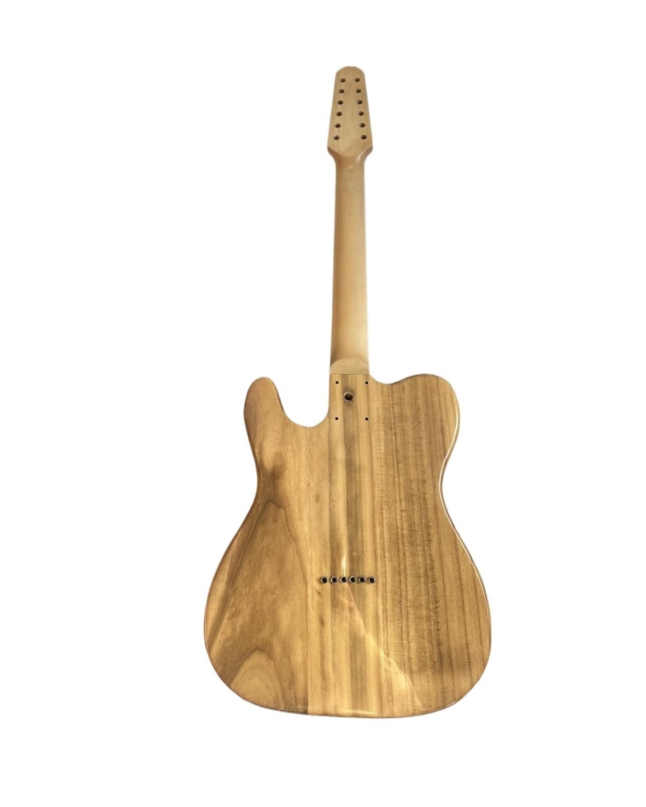 Corpo e manico for chitarra elettrica da 40 pollici a 12 corde con ponte Parti for chitarra fai-da-te Manico in acero con botte di Paulownia necessario farlo da soli