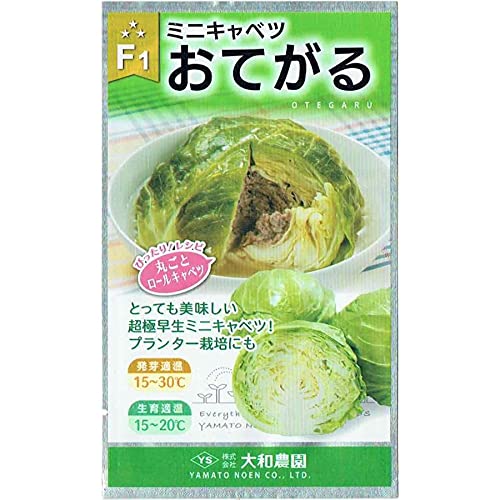 Amazon.co.jp: 大和農園 ミニキャベツ「おてがる」のタネ : DIY・工具
