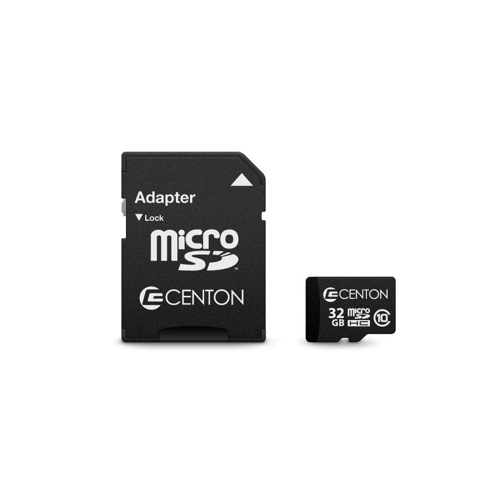 Centon MicroSD Class 10 Flash Memory Card 32GB x 1, (cmp-flashmemorycard-sd-hc10-taa)