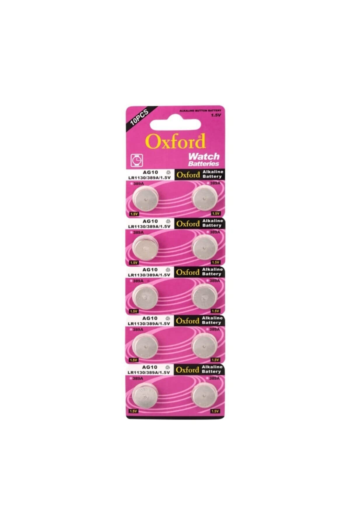 Oxford Ag10 Lr1130 389 Alkalıne Pil 10lu Paket Fiyat