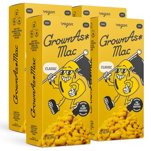 GrownAs Vegan Mac & Cheese