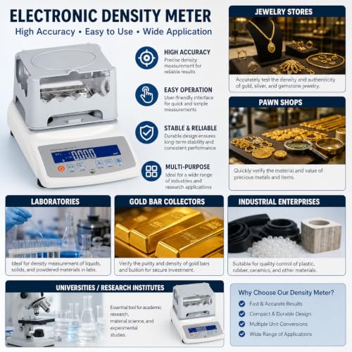 Gold Purity Tester Kit e impresora de datos para materiales de construcción 6