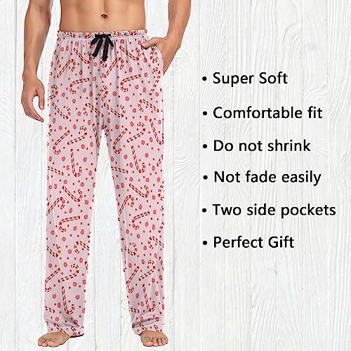 Image of Fisyme Mens Pajama Pants Men's Pajama Bottoms Soft Sleep Lounge Pj Pants
