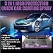 Turbo Shine Nexa, Turbo Shine Nexa Anti-Scratch Spray, Car Coating Spray, 3-in-1 Waterless Wash, Sprays Car Wax, Nanotech Coating and Scratch Repair for All Vehicles (3Pcs)