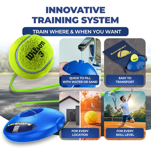 MOVEMATE Wilson Tennis Trainer Set