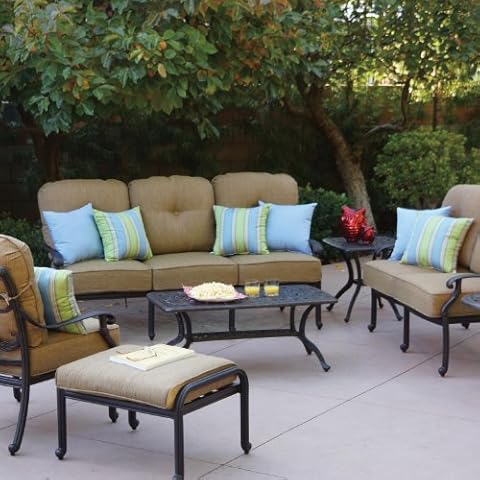 Darlee Santa Monica 7 Piece Patio Set Cover