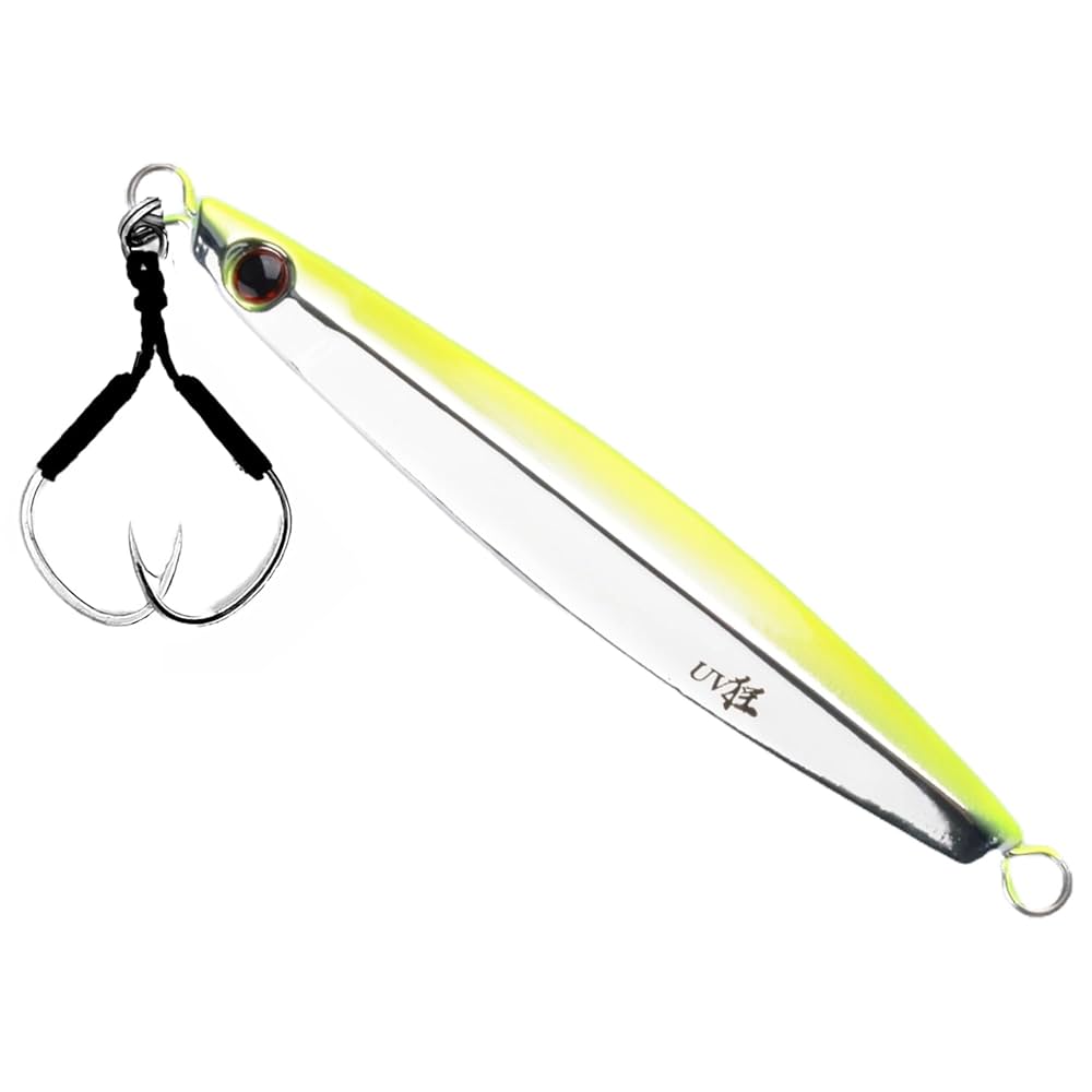 メタルジグ 27コ 多色デザイン Amazon.co.jp: Allgu メタルジグ 伍号 ゴゴウ 20g イエロー