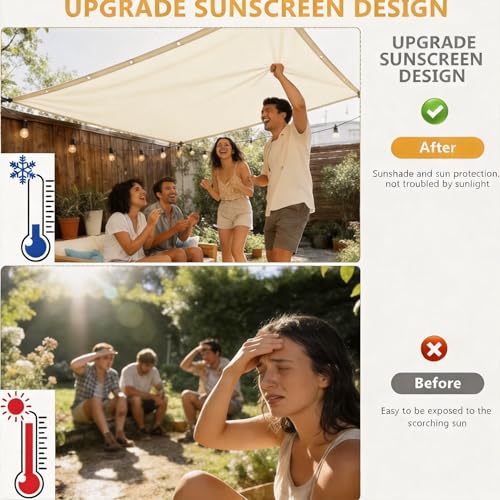 Toldo Vela PES 185 G M² 500x900 cm Impermeable Protección Solar 6