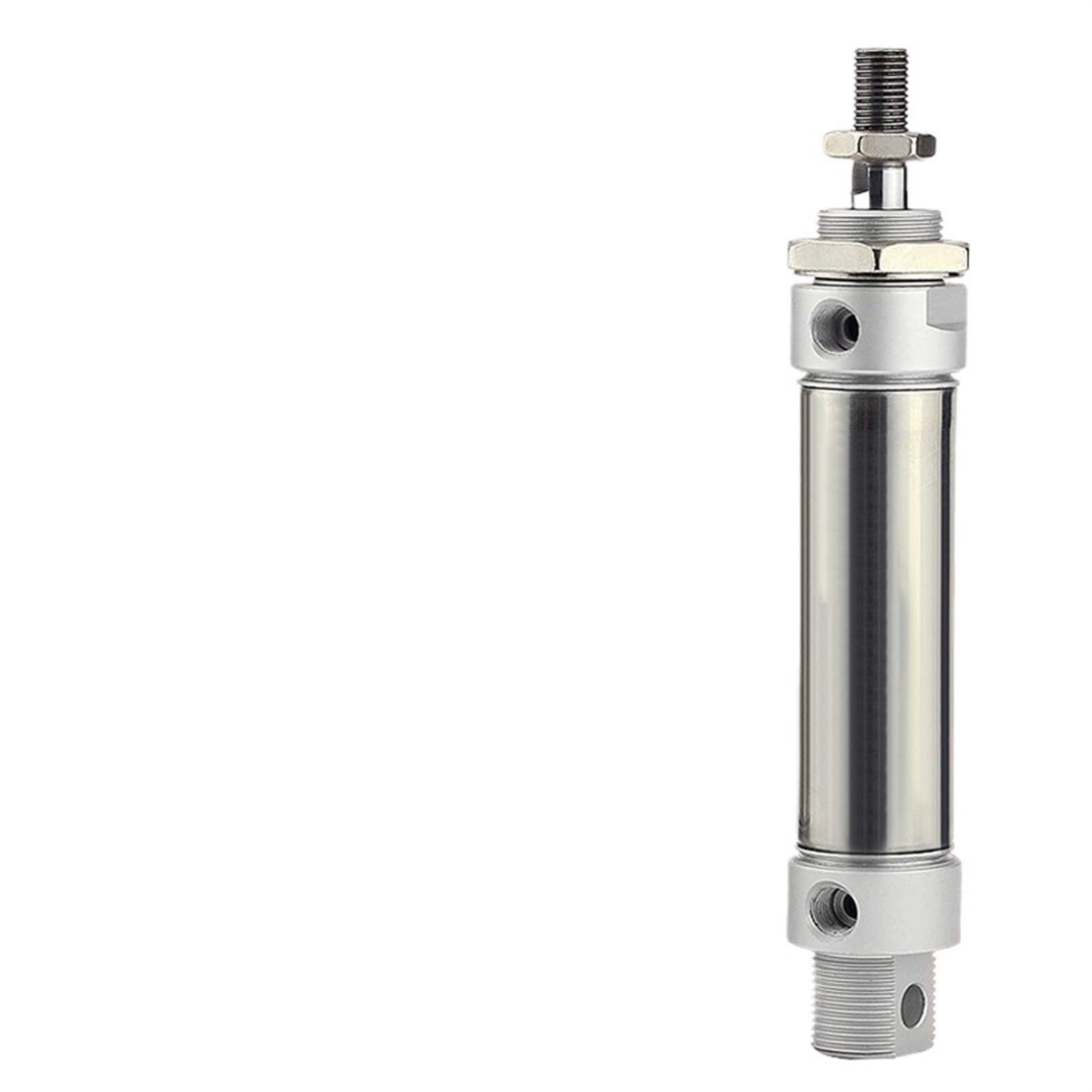 MA25 Series Air Pneumatic Cylinder 50-500mm Stroke Stainless Steel Double Acting Pneumatic Piston(MA25X50,Only Cylinder)