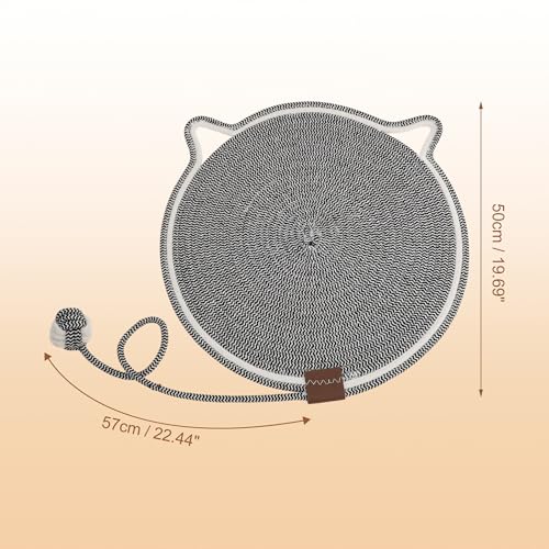 Tapis griffoir pour chat pour protéger vos meubles tapis gris 50cm