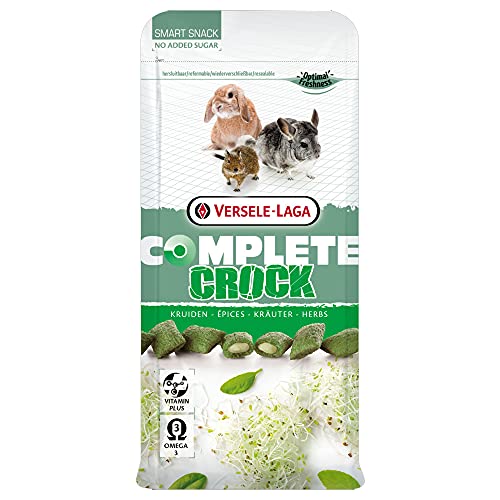 Versele-Laga Complete Crock Hierbas 50 gr | Snack para roedores | Golosina para Conejos Cover