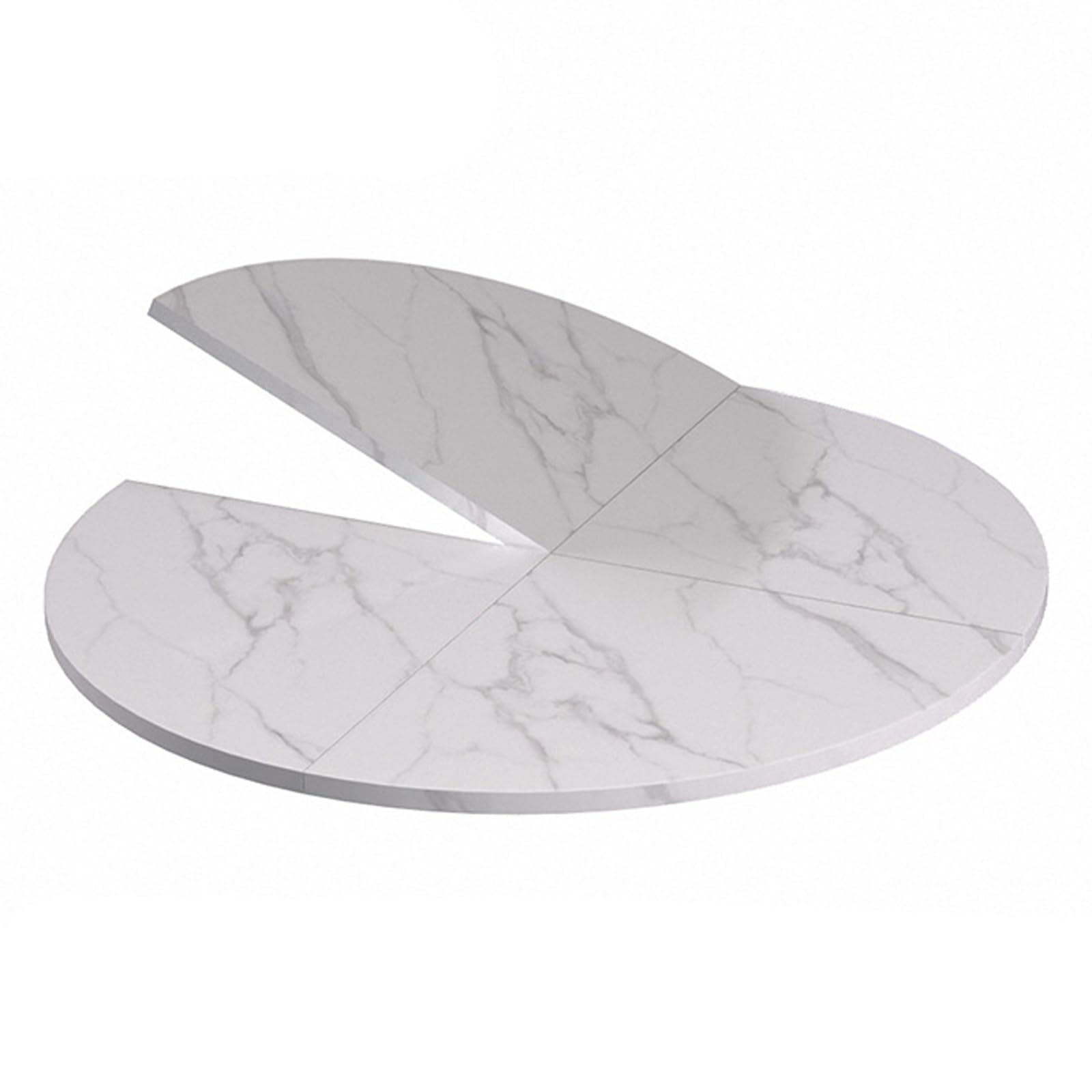 Table ronde pliable 160 cm : fini le manque de place dans la salle