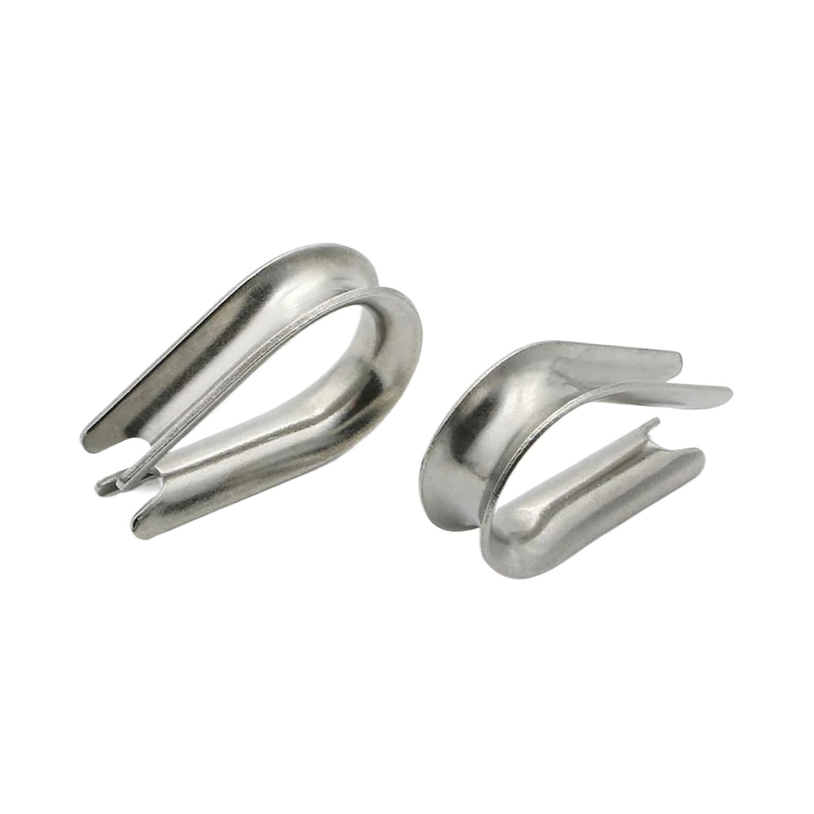 1-10 Uds M1.5-M32 Dedales De Acero Inoxidable 304 Abrazadera Anillo Cable Cuerda Funda Protectora Aparejo(M16,316_5PCS)