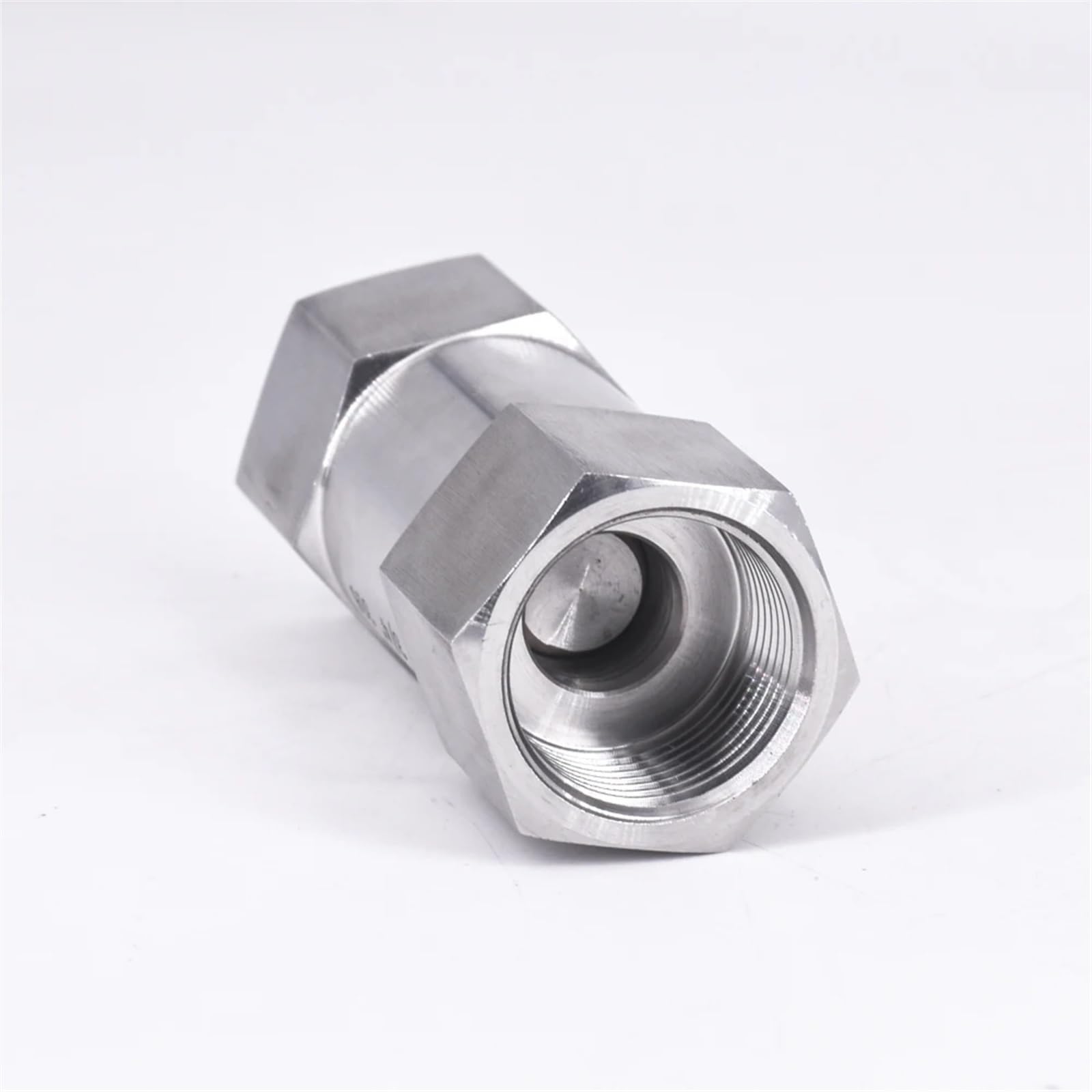 1/8" 1/4" 3/8" 1/2" 3/4" 1" BSP Femmina unidirezionale Valvola di ritegno di Non Ritorno in Linea Acciaio Inossidabile 304 316(Ss316,1/8 inch)