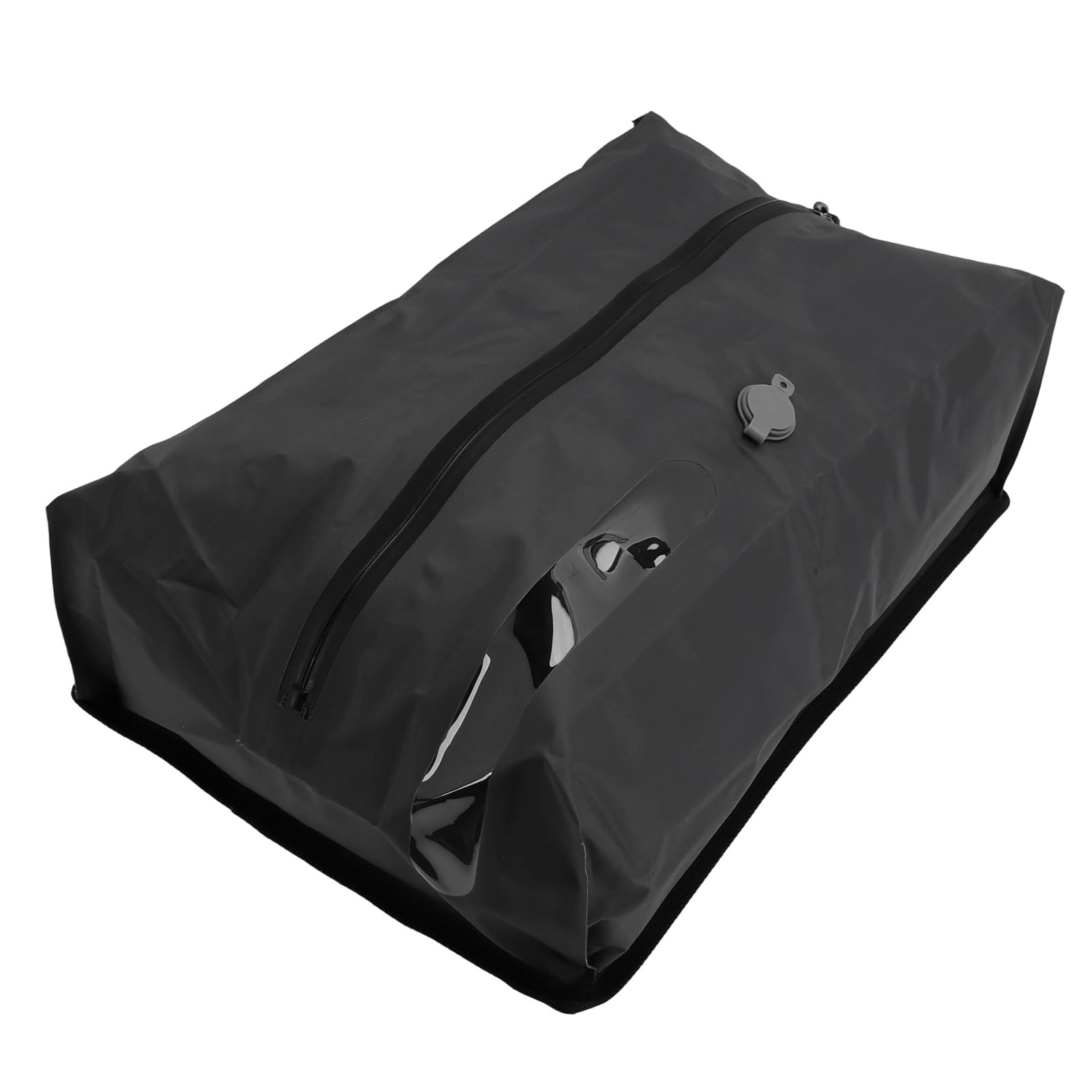 Sacco Sottovuoto, Nylon TPU 70D, Sacco a Compressione Ermetico con Doppio Metodo per Indumenti Nelle Valigie da Viaggio (Con Pompa)