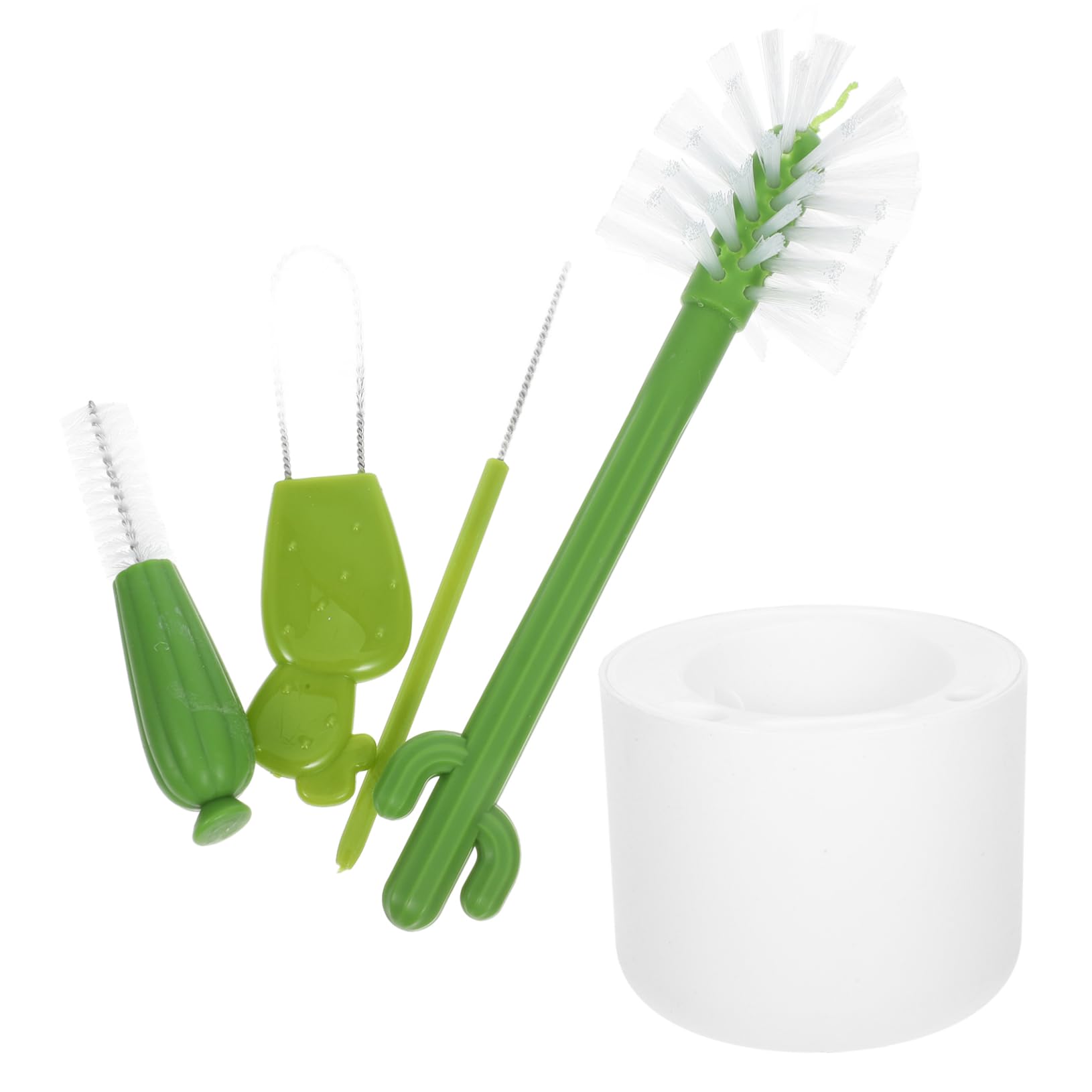 Healeved 3sets Spazzole Multi-funzione Per Pulizia Tappi Spazzola Per Bottiglie Tappi e Ciotole Design Semplice e Resistente Accessorio Pratico Per La Casa e La Cucina