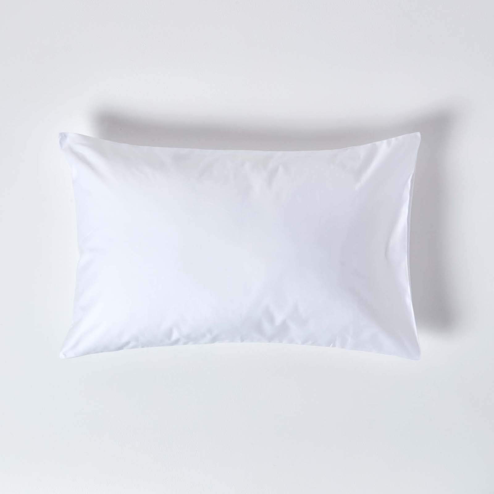 Homescapes White 1000 Thread Count Egyptian Cotton Standard Size Pillowcase Luxury Housewife Pillow Case