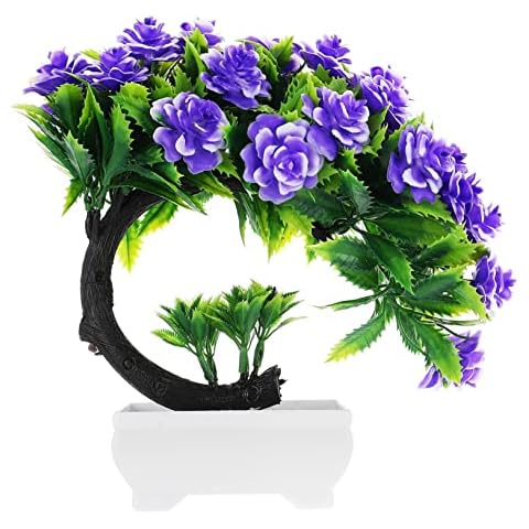 DOITOOL Artificial Potted Bonsai Tree Decor Cover