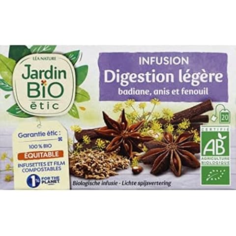 Infusion Digestion Légère Jardin Bio Etic Cover